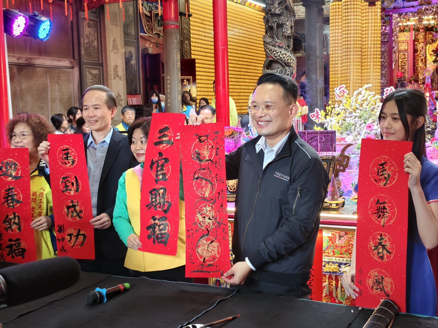 八德三元宮宮慶繪畫比賽登場　蘇俊賓：走...